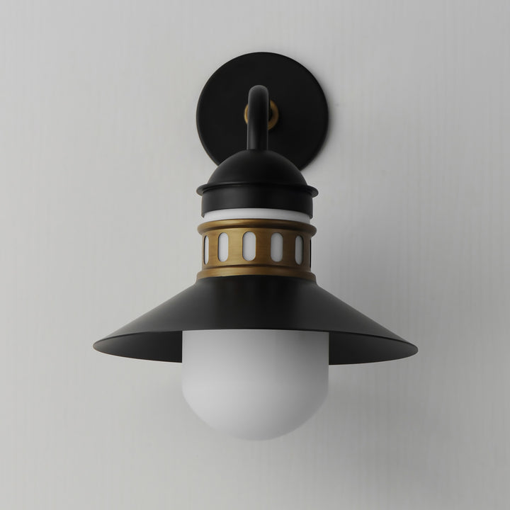 Admiralty 1-Light Outdoor Wall Sconce 365124 by Studio M Lighting – lifestyle