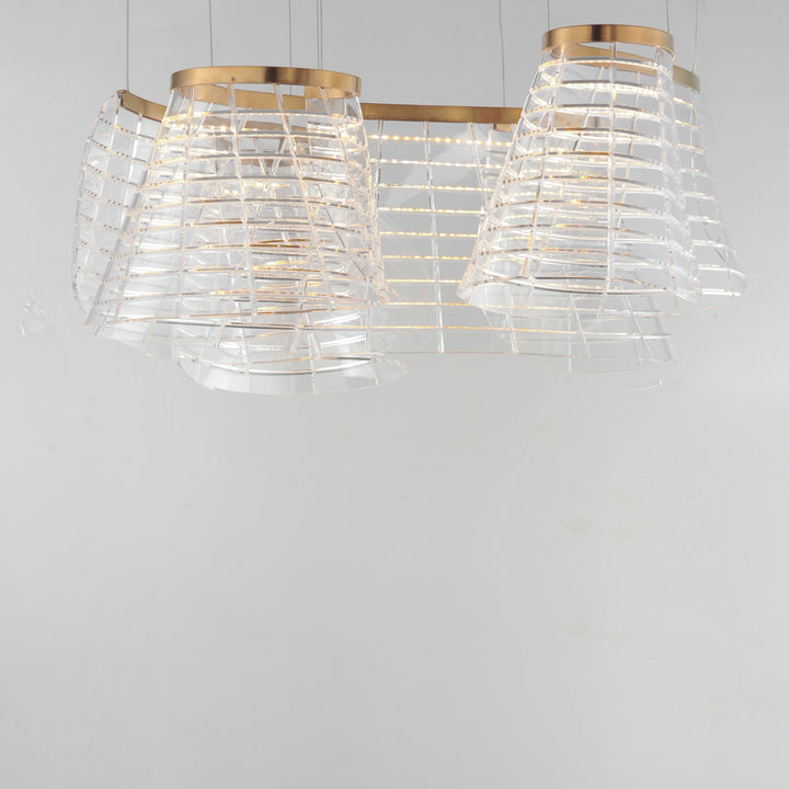 Tartan 3-Light LED Pendant by Studio M Lighting – lifestyle
