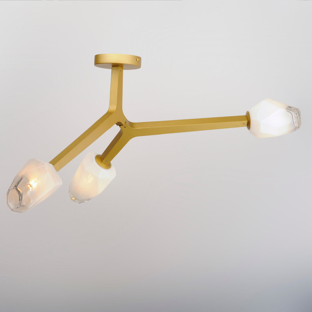 Blossom 3-Light Flush Mount by Studio M Lighting – lifestyle
