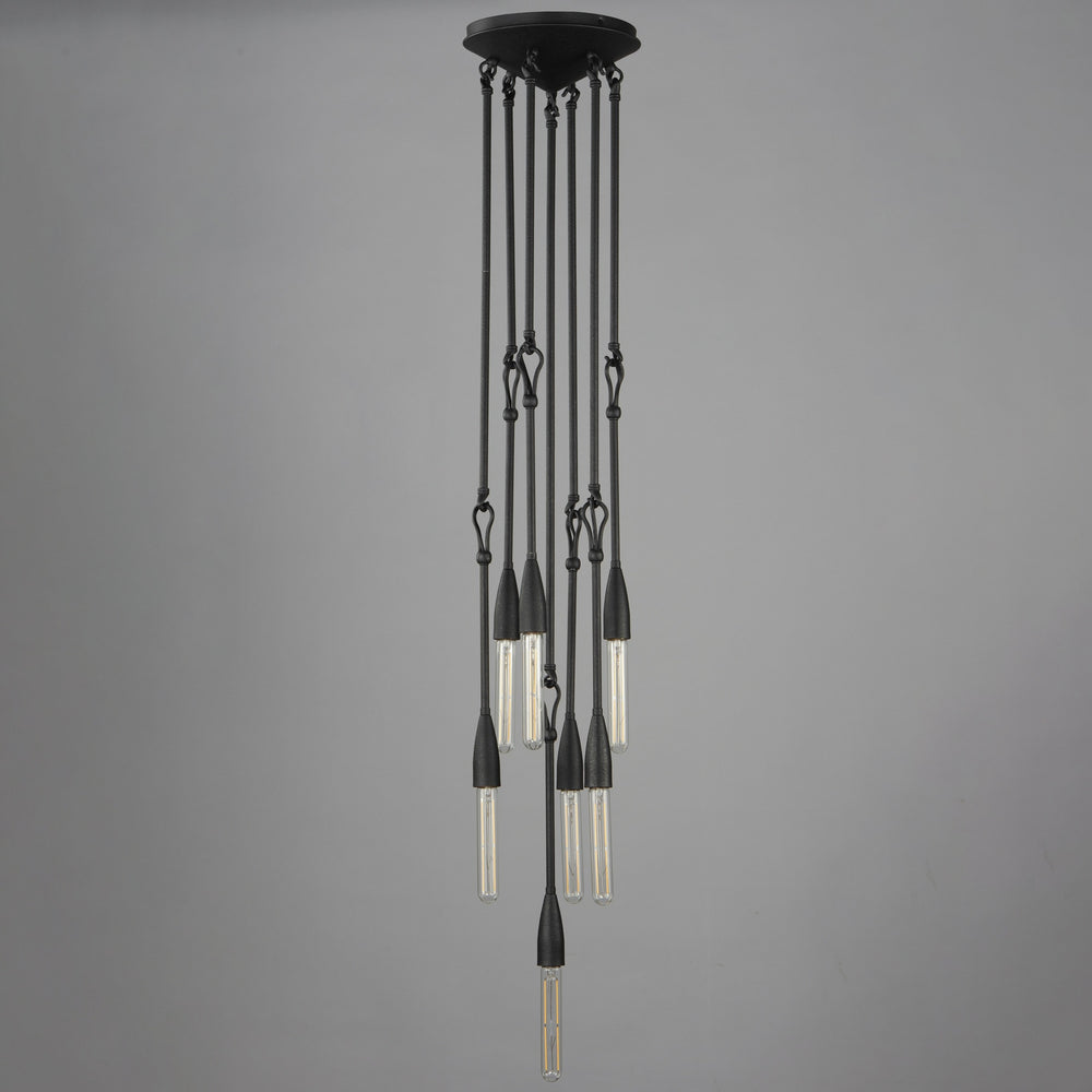 Pioneer 7-Light Pendant by Studio M Lighting – lifestyle