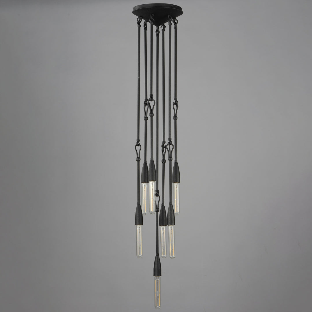 Pioneer 7-Light Pendant by Studio M Lighting – lifestyle