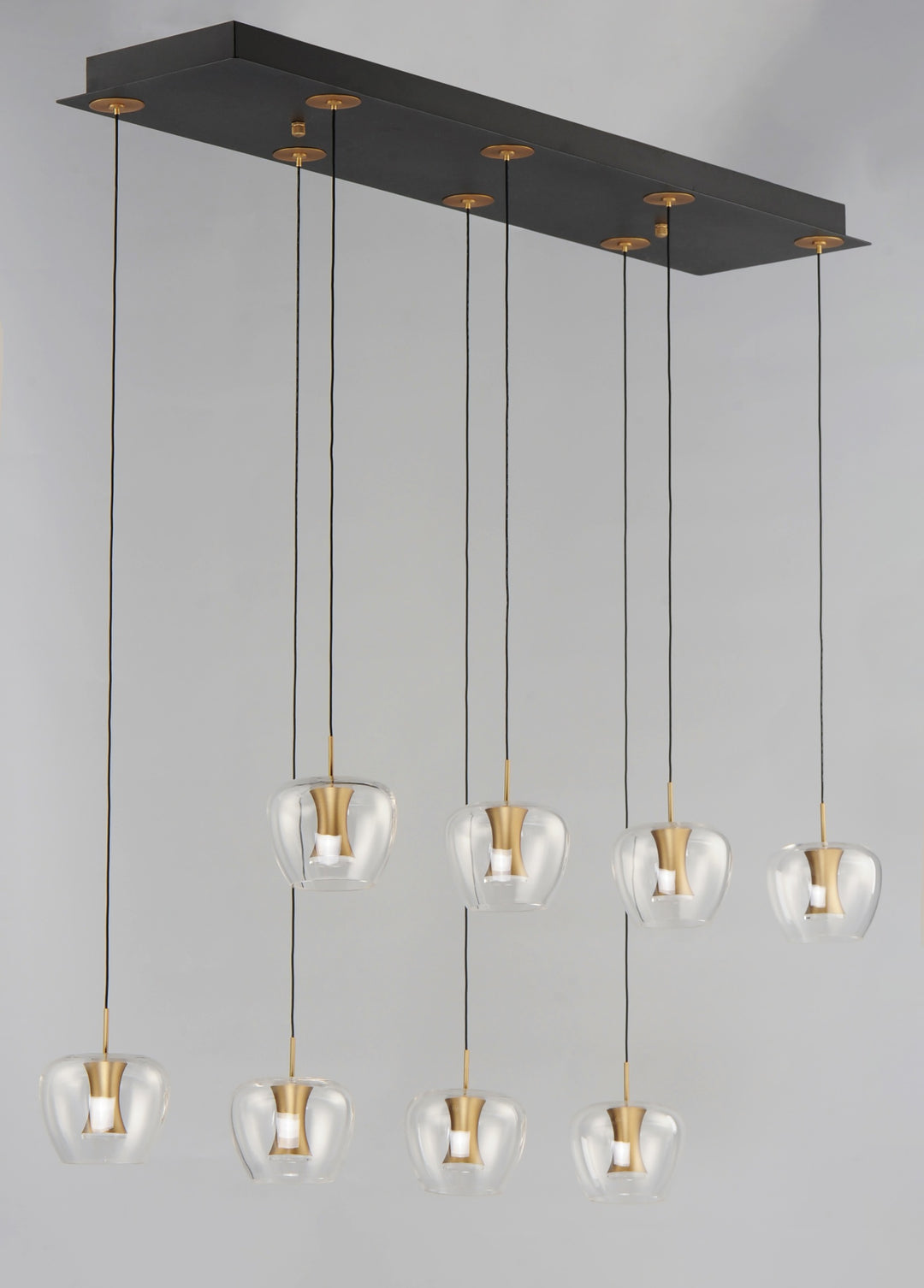 Newton LED 8-Light Pendant by Studio M Lighting – lifestyle