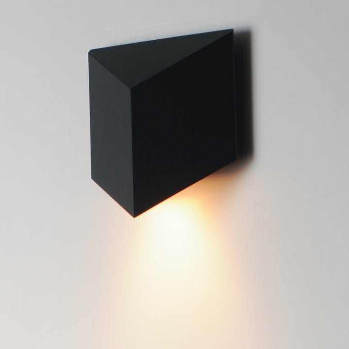 Fractal Small LED Outdoor Sconce by Studio M Lighting – lifestyle