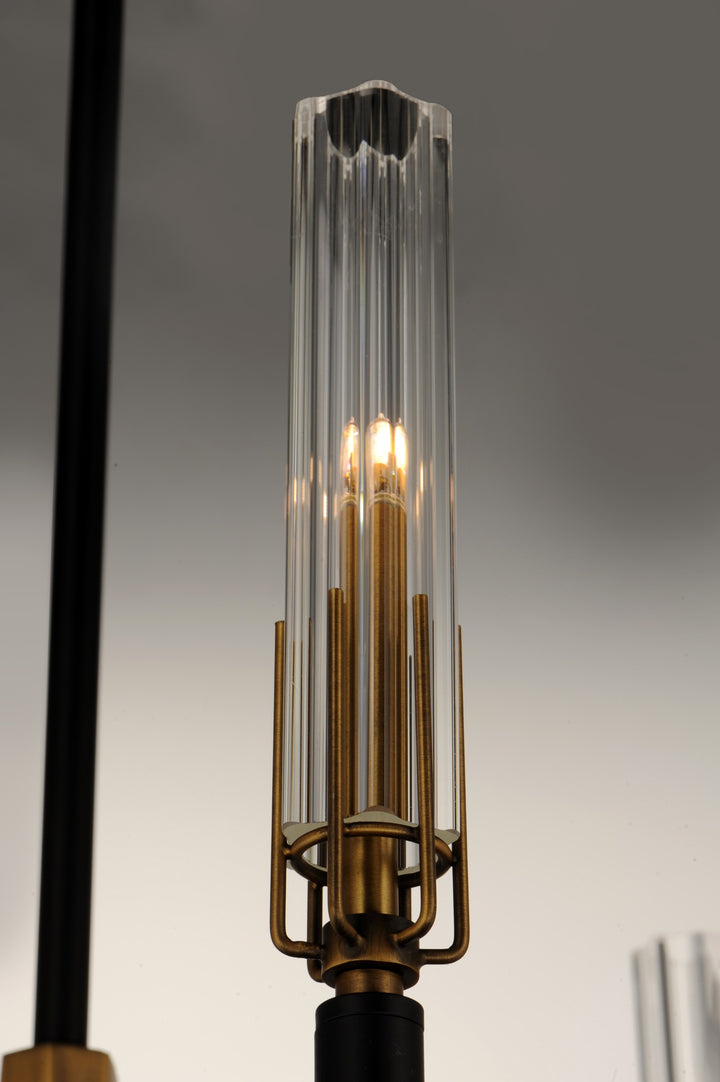 Flambeau 8-Light Chandelier by Studio M Lighting – lifestyle