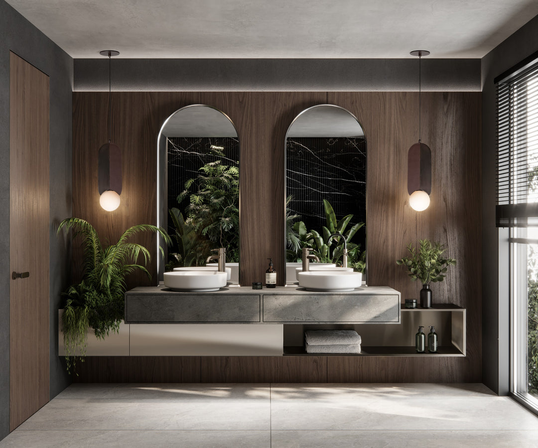 Stitched Down-Light Pendant by Studio M Lighting – lifestyle