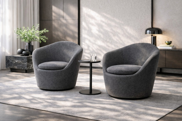 Stone Accent Chair by Whiteline Modern Living – lifestyle