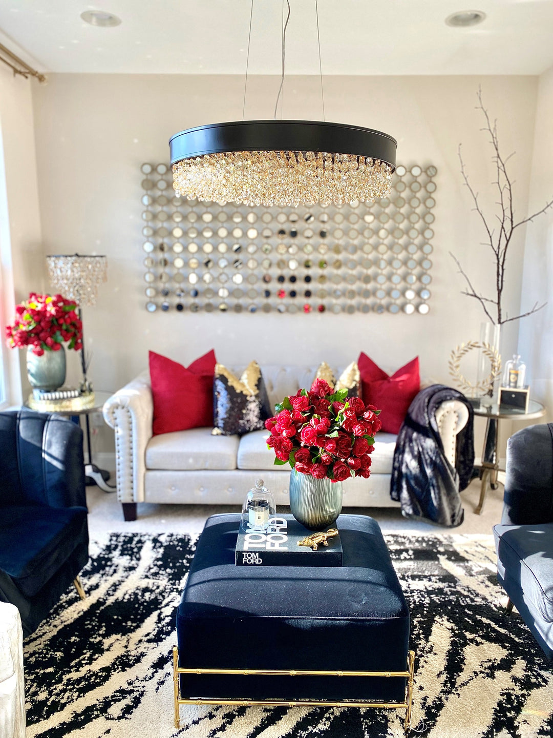 Mystic 22-Light LED Pendant 369657 by Studio M Lighting – lifestyle