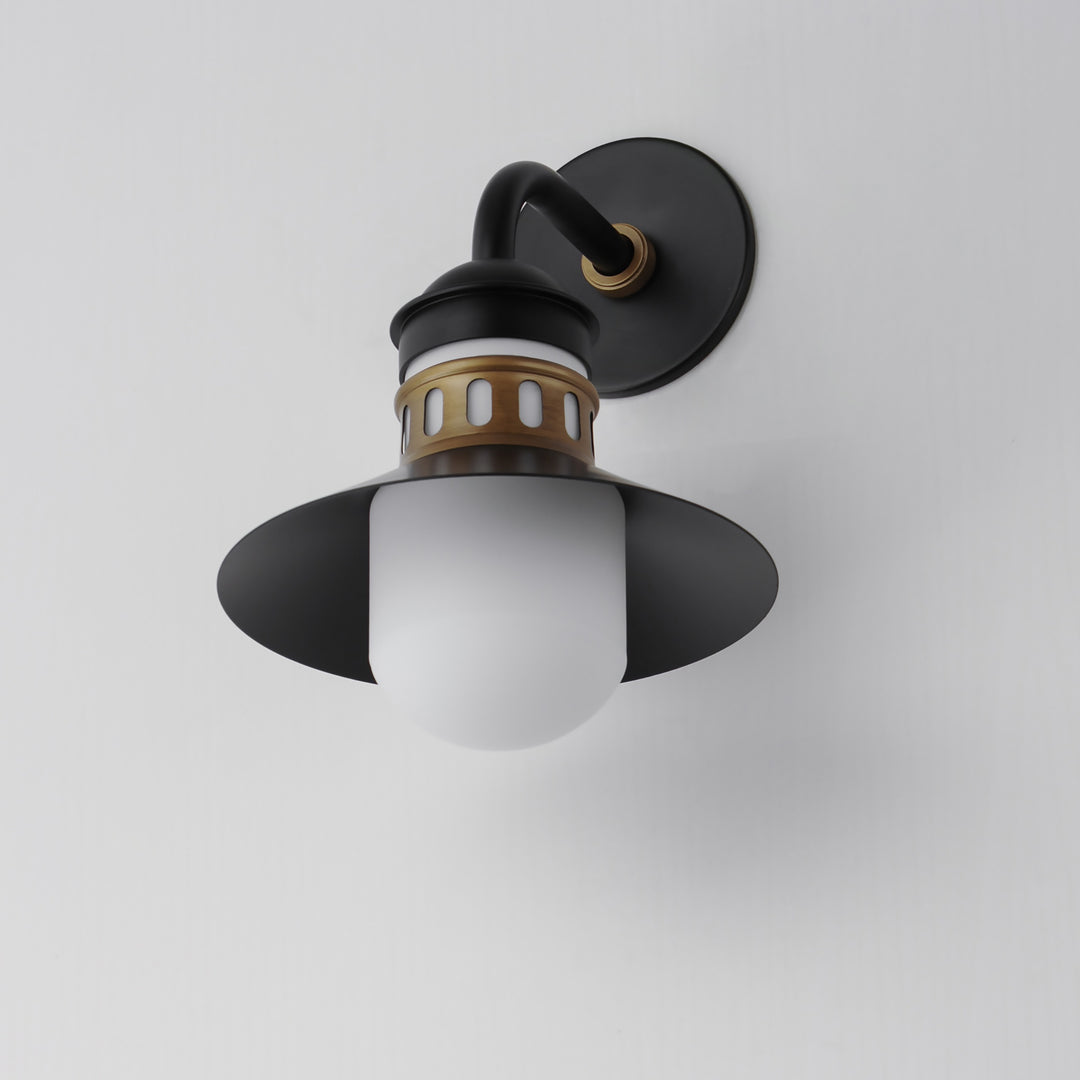 Admiralty 1-Light Outdoor Wall Sconce 365122 by Studio M Lighting – lifestyle