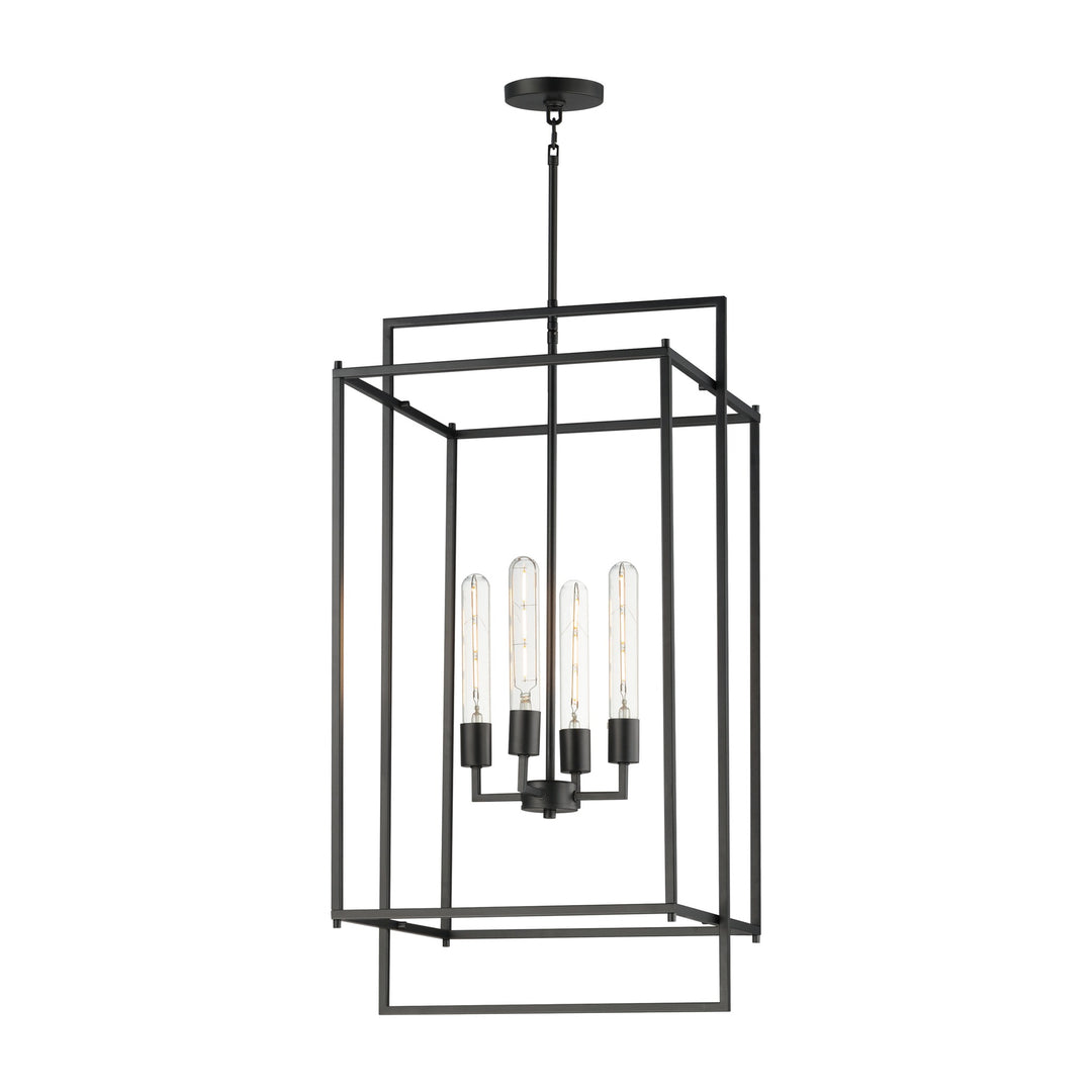 Gridline Extra Large Pendant by Studio M Lighting in Black