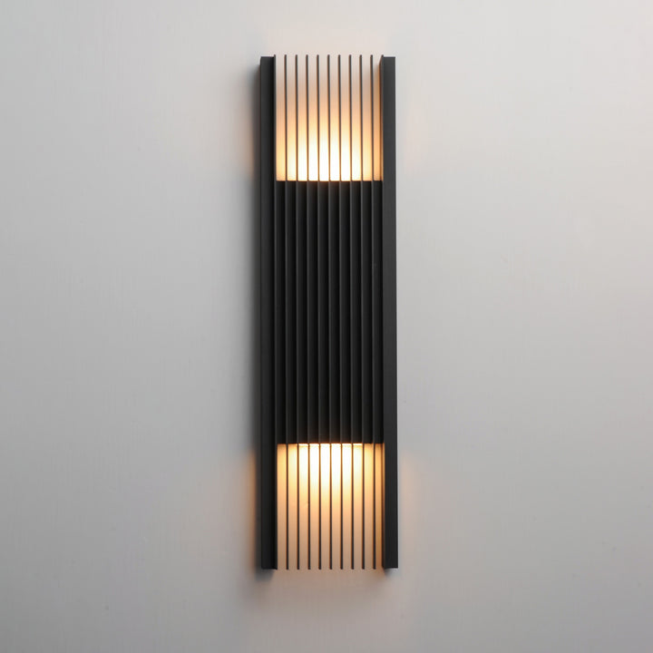 Rampart XL LED Outdoor Wall Sconce by Studio M Lighting – lifestyle