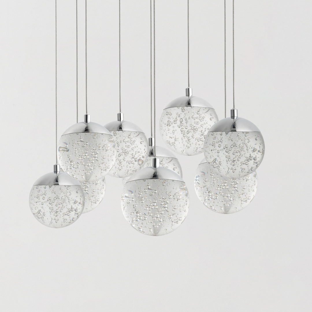 Orb II LED 9-Light Pendant by Studio M Lighting – lifestyle