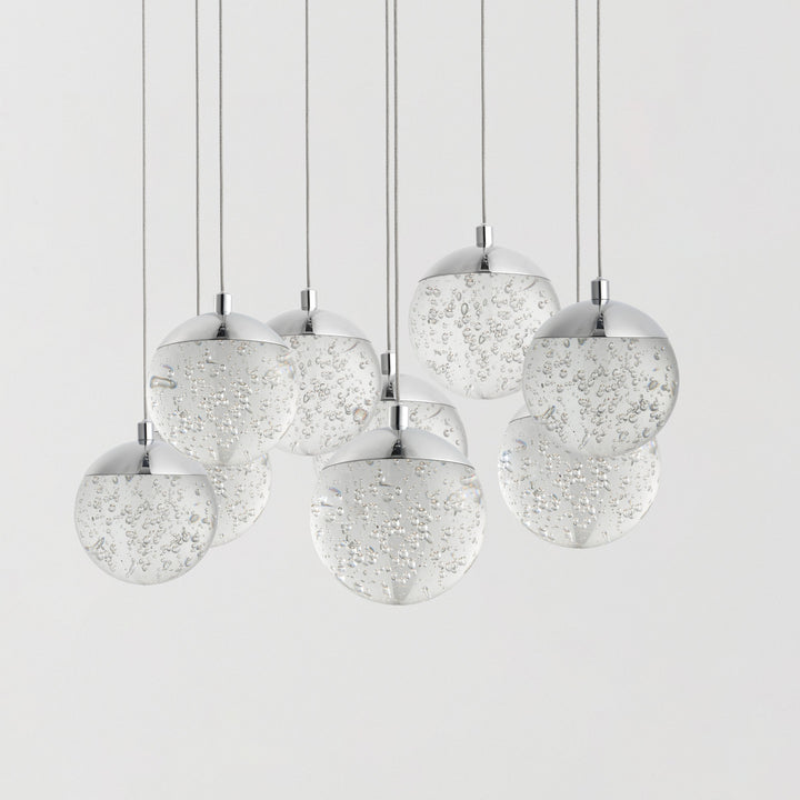 Orb II LED 9-Light Pendant by Studio M Lighting – lifestyle