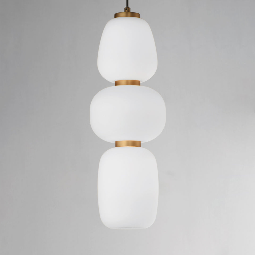 Soji LED 3-Light Pendant by Studio M Lighting – lifestyle