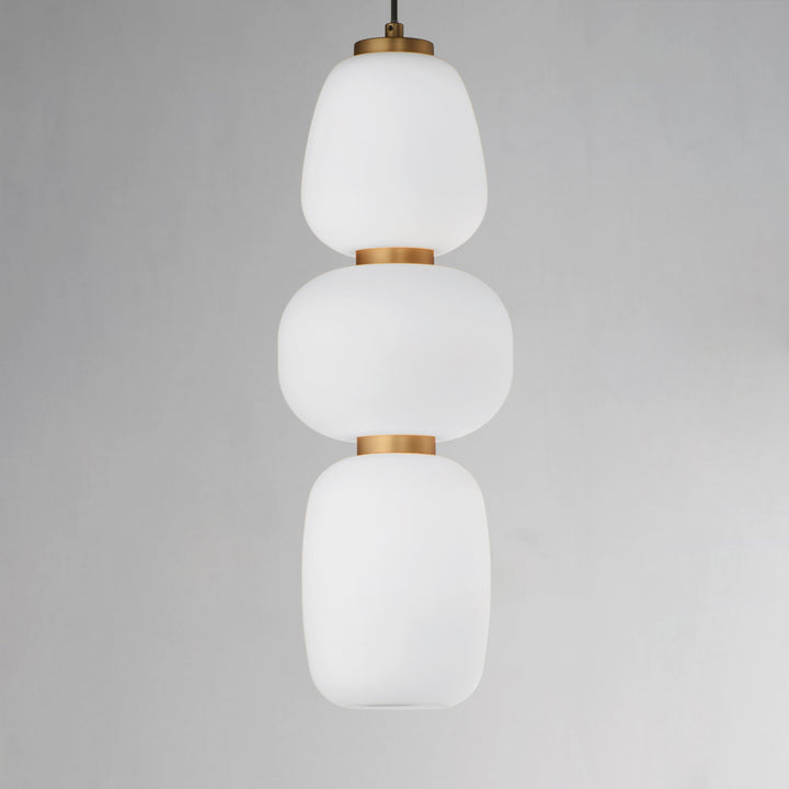 Soji LED 3-Light Pendant by Studio M Lighting – lifestyle