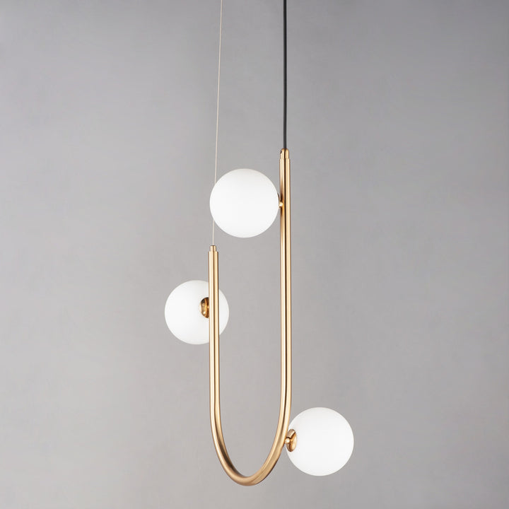 Contour 3-Light Cord Hung Pendant by Studio M Lighting – lifestyle