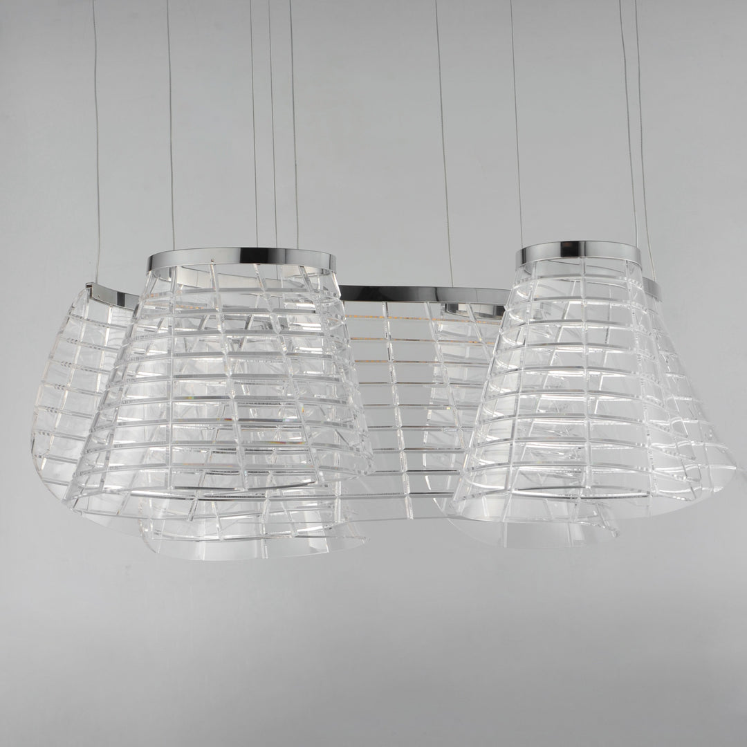 Tartan 3-Light LED Pendant by Studio M Lighting – lifestyle
