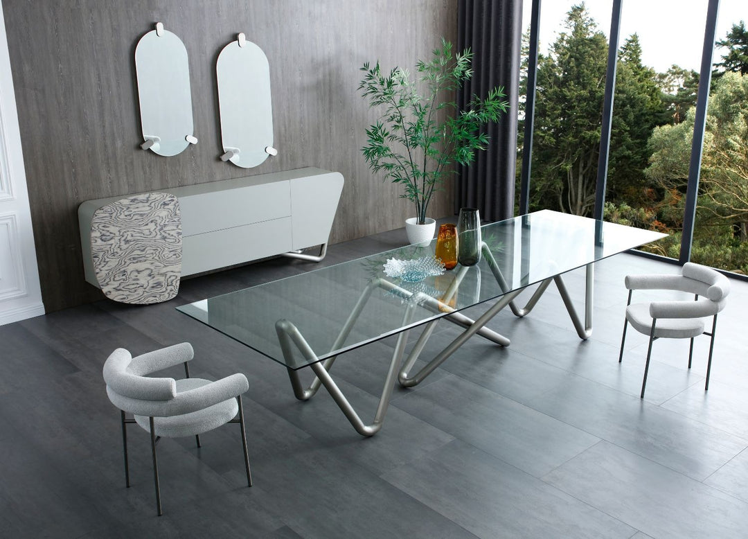 Anaconda Dining Table by Whiteline Modern Living – lifestyle