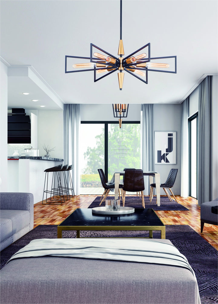 Wings 6-Light Pendant by Studio M Lighting – lifestyle