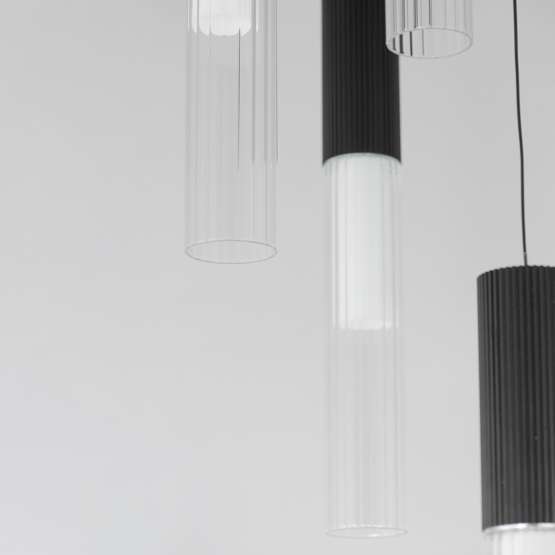 Reeds 5-Light LED Pendant by Studio M Lighting – lifestyle