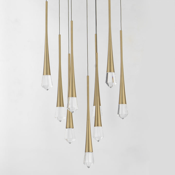 Pierce 9-Light LED Pendant by Studio M Lighting – lifestyle