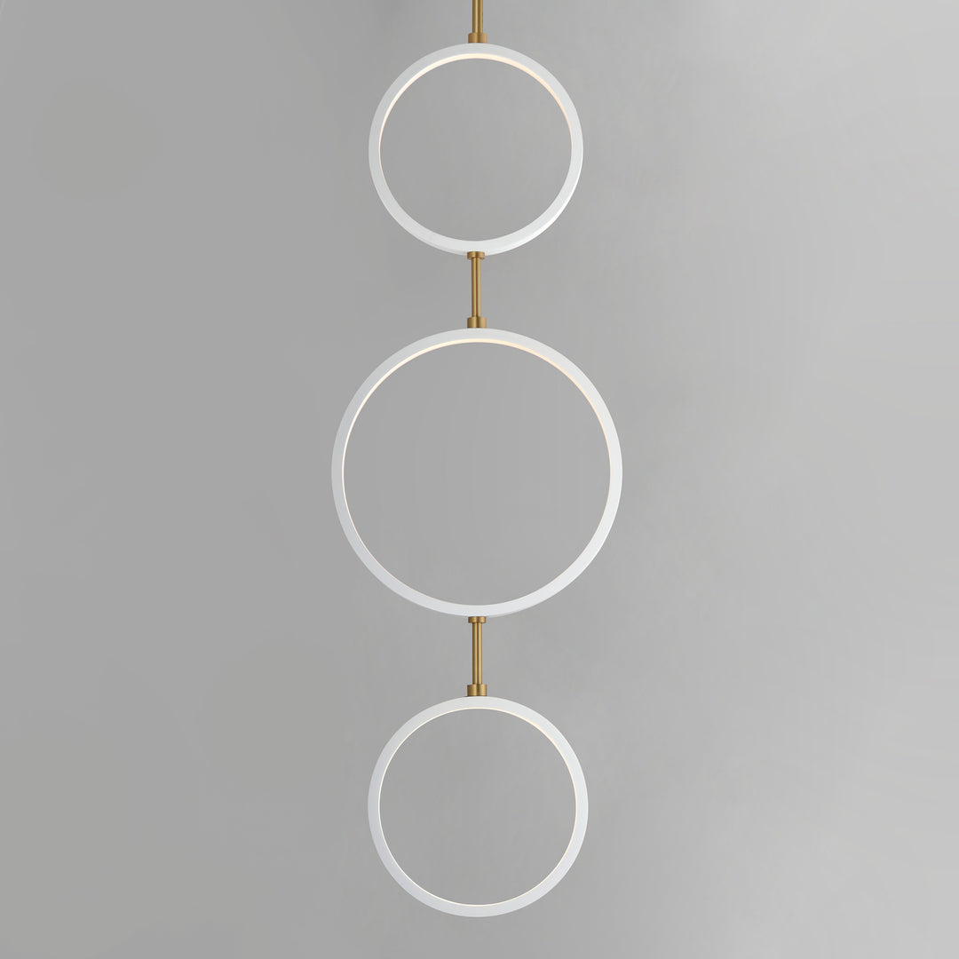 Hoopla 3-Light LED Pendant by Studio M Lighting – lifestyle