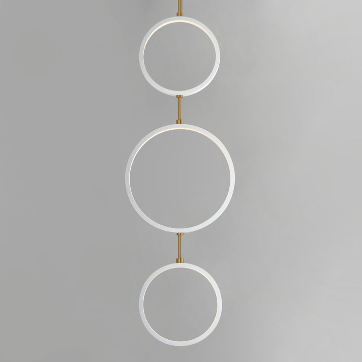 Hoopla 3-Light LED Pendant by Studio M Lighting – lifestyle