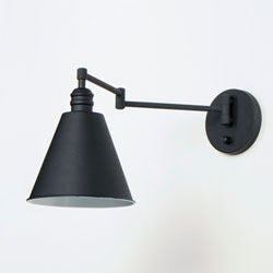 Library Wall Sconce Horizontal Swing Arm by Studio M Lighting – lifestyle