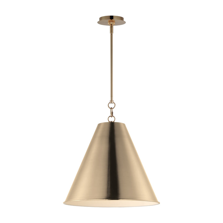 Veritas 18 1-Light Pendant by Studio M Lighting in Heritage