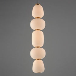 Soji Single LED Pendant by Studio M Lighting – lifestyle