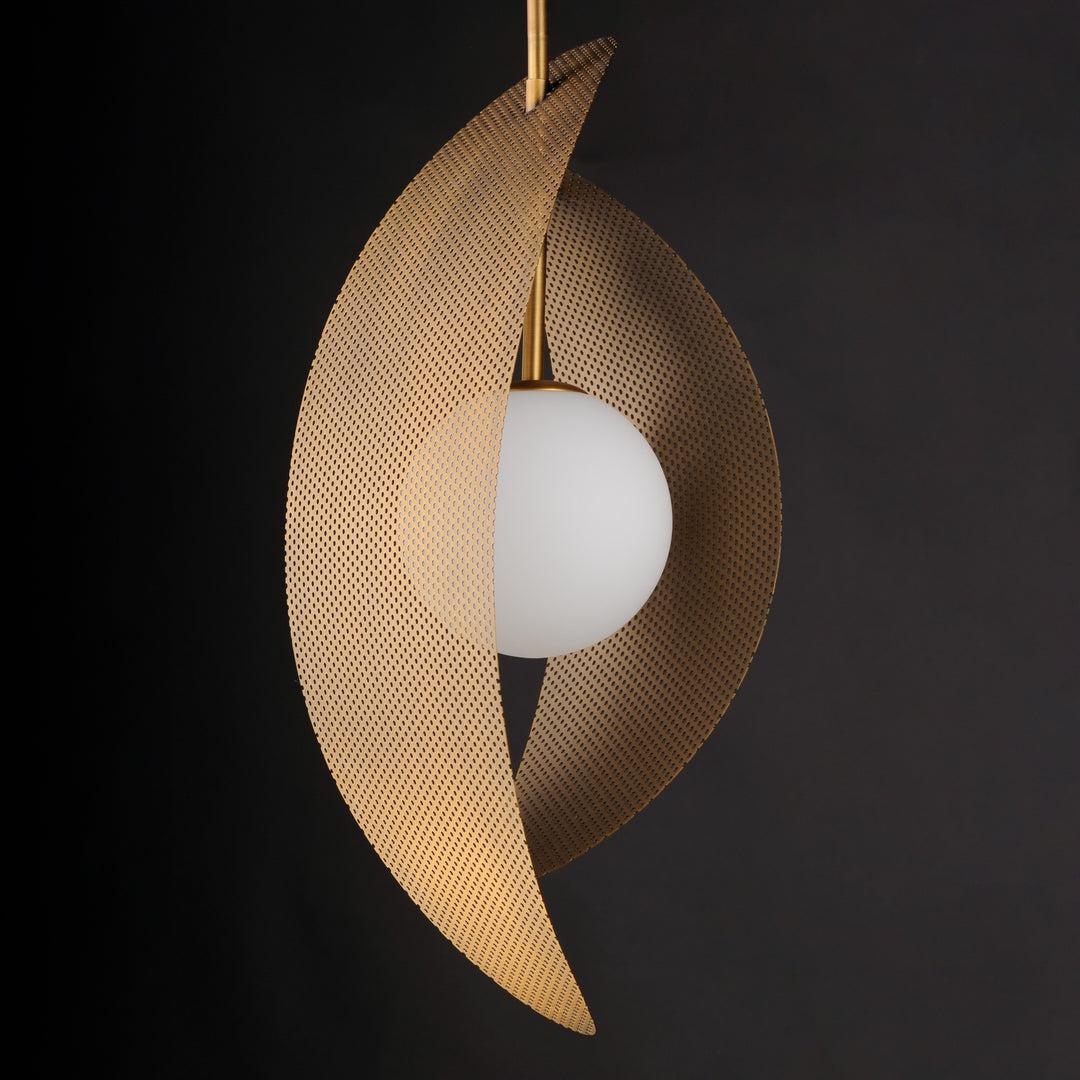 Chips 1-Light Pendant by Studio M Lighting – lifestyle