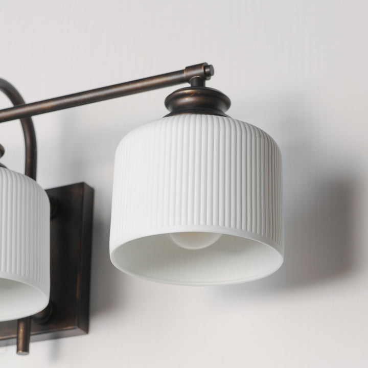 Bisque 4-Light Bath Vanity by Studio M Lighting – lifestyle