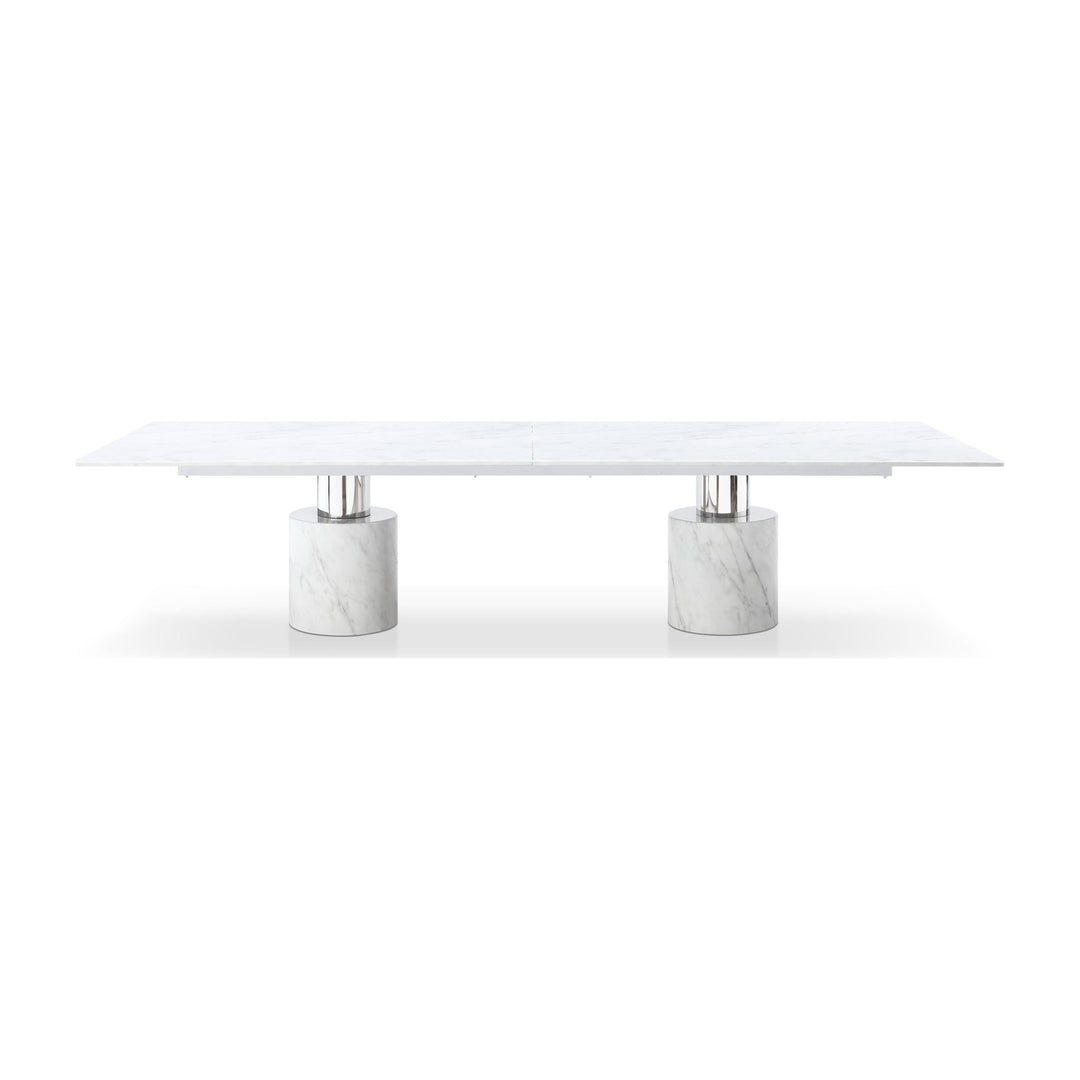 Geneva Dining Table Cylinder by Whiteline Modern Living