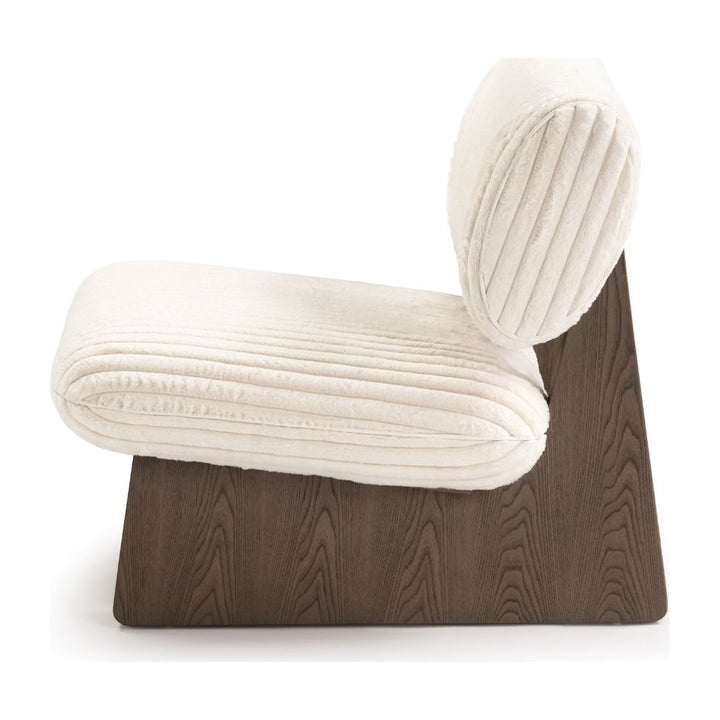 Elena Armless Accent Chair by Whiteline Modern Living