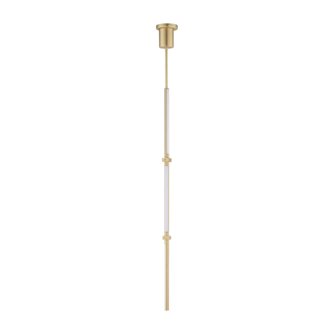 Dorian 48 Vertical LED Pendant by Studio M Lighting in Gold
