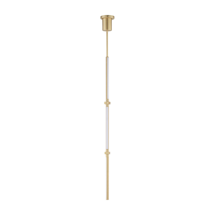 Dorian 48 Vertical LED Pendant by Studio M Lighting in Gold