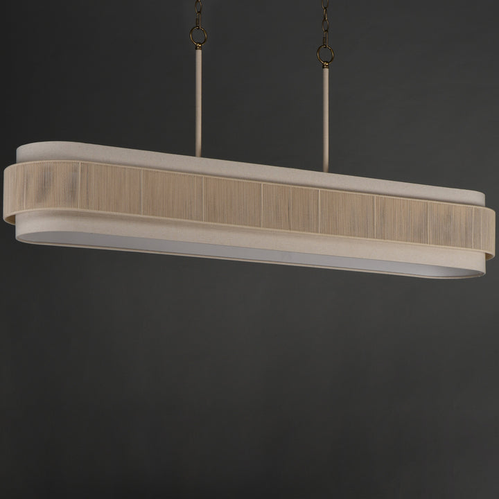 Seacliff 7 Light Linear Pendant by Studio M Lighting – lifestyle