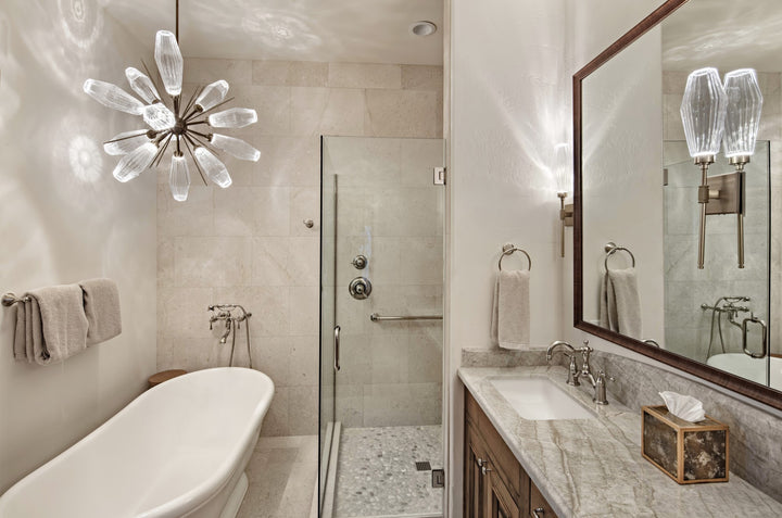 Aalto Belvedere Sconce by Hammerton Studio in a styled interior