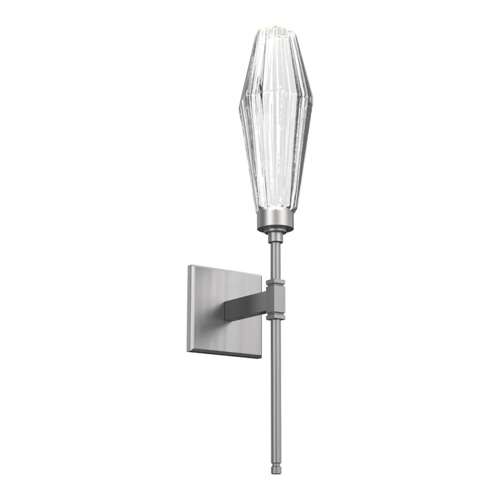 Aalto Belvedere Sconce by Hammerton Studio – Standard Sconce in Satin Nickel