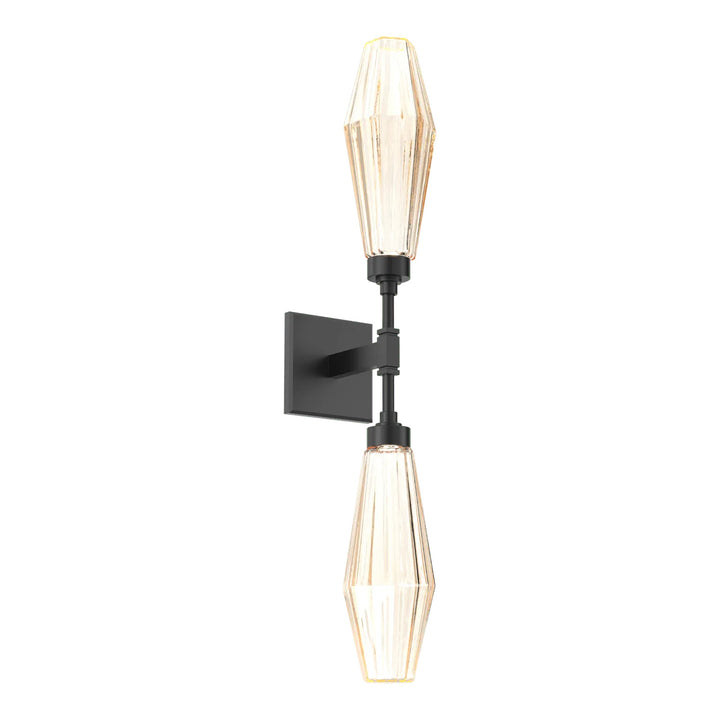 Aalto Double Sconce by Hammerton Studio in Matte Black