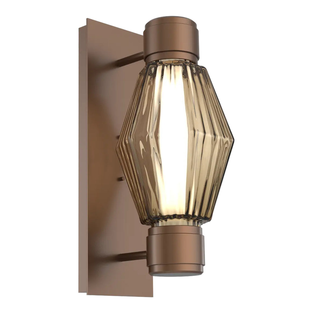 Aalto Mandrel Sconce by Hammerton Studio in Burnished Bronze
