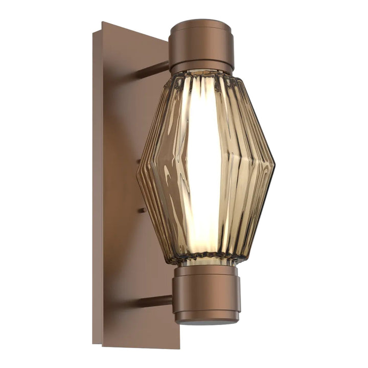 Aalto Mandrel Sconce by Hammerton Studio in Burnished Bronze