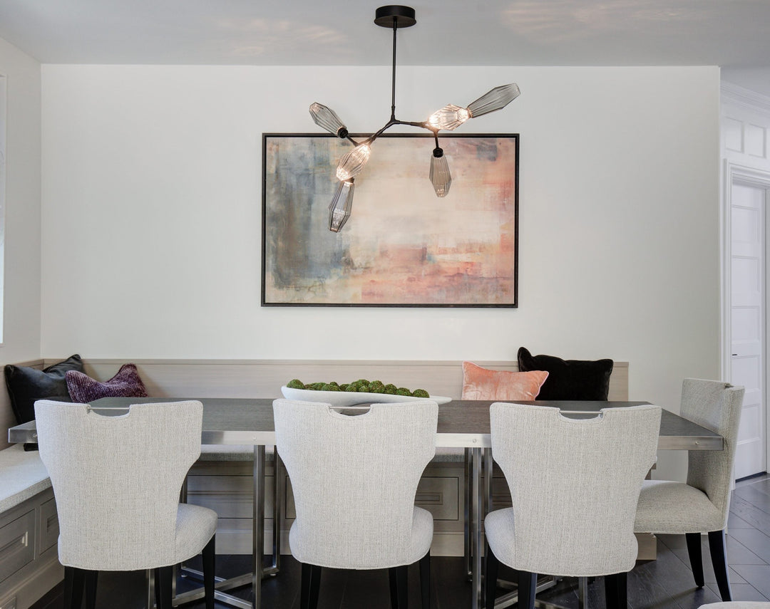Aalto Modern Branch Chandelier by Hammerton Studio in a styled interior