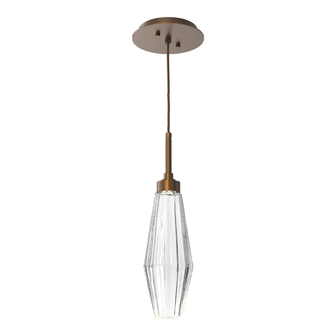 Aalto Pendant by Hammerton Studio – Small in Flat Bronze on adjustable cord