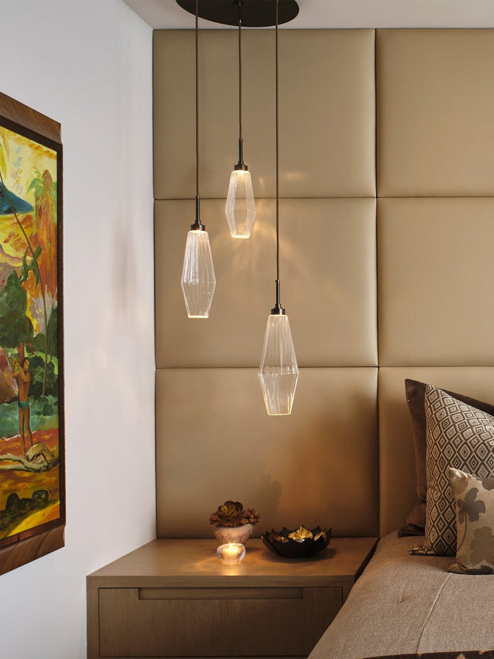 Aalto Round Pendant Chandelier by Hammerton Studio in a styled interior