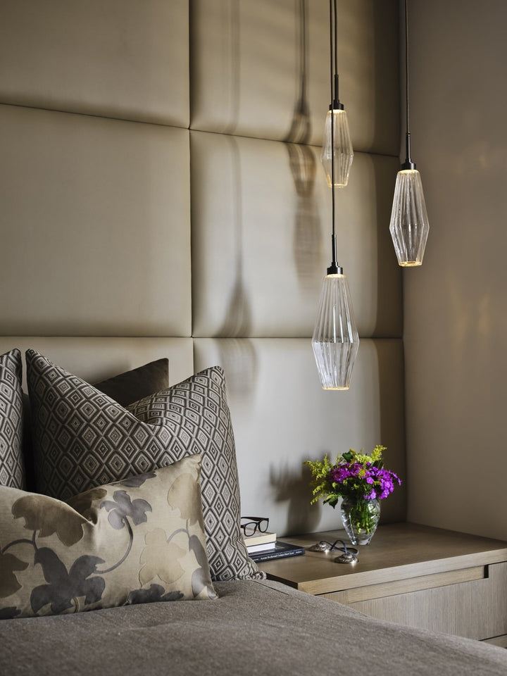 Aalto Round Pendant Chandelier by Hammerton Studio in a styled interior