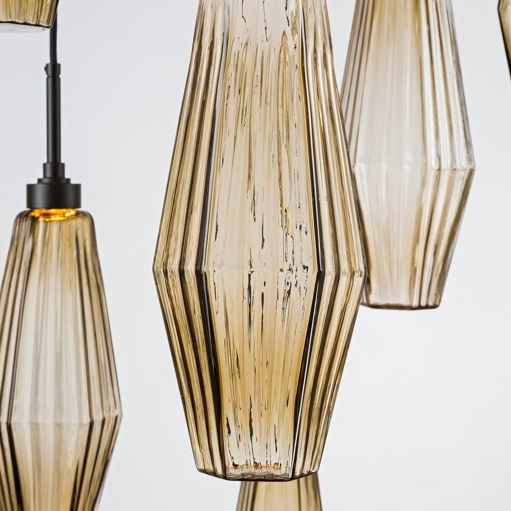 Aalto Square Pendant Chandelier by Hammerton Studio in a styled interior