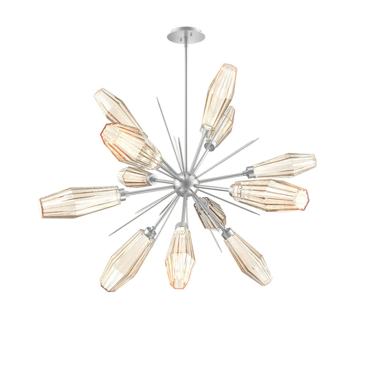 Aalto Starburst Chandelier by Hammerton Studio – Medium in Classic Silver