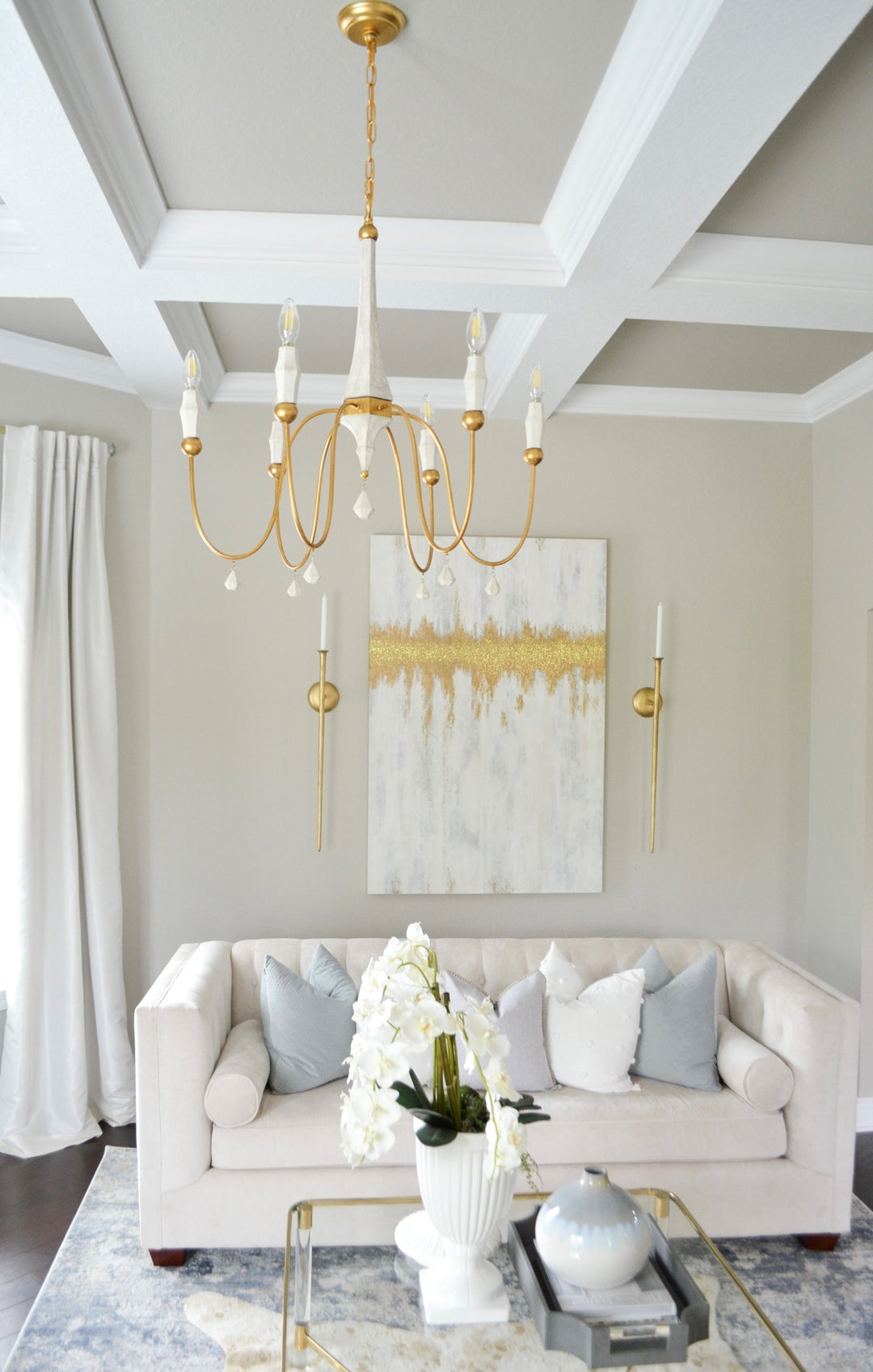 Brut 6-Light Chandelier by Studio M Lighting – lifestyle