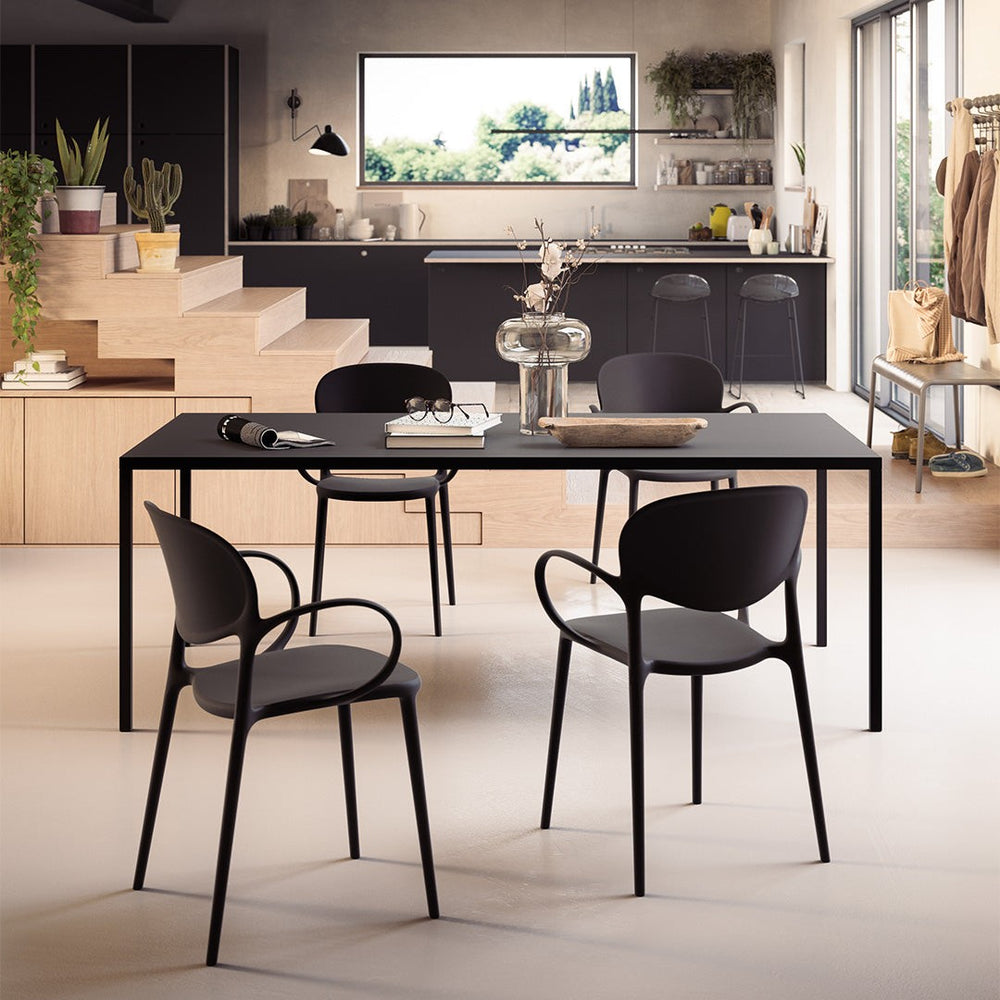 Abby Dining Armchair by Connubia in a styled interior