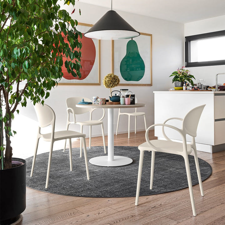 Abby Dining Armchair by Connubia in a styled interior